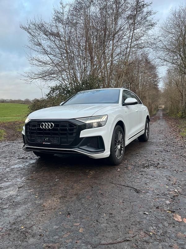 Gebraucht Audi Q8 S-Line 286 PS (210 kW) 2018 Weiß SUV