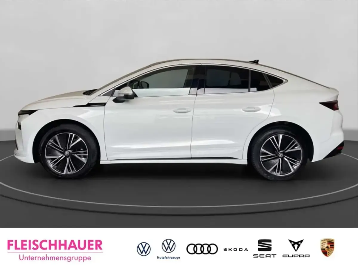Gebraucht Skoda Enyaq iV Loft 210 kW (286 PS) 2025 Weiss SUV