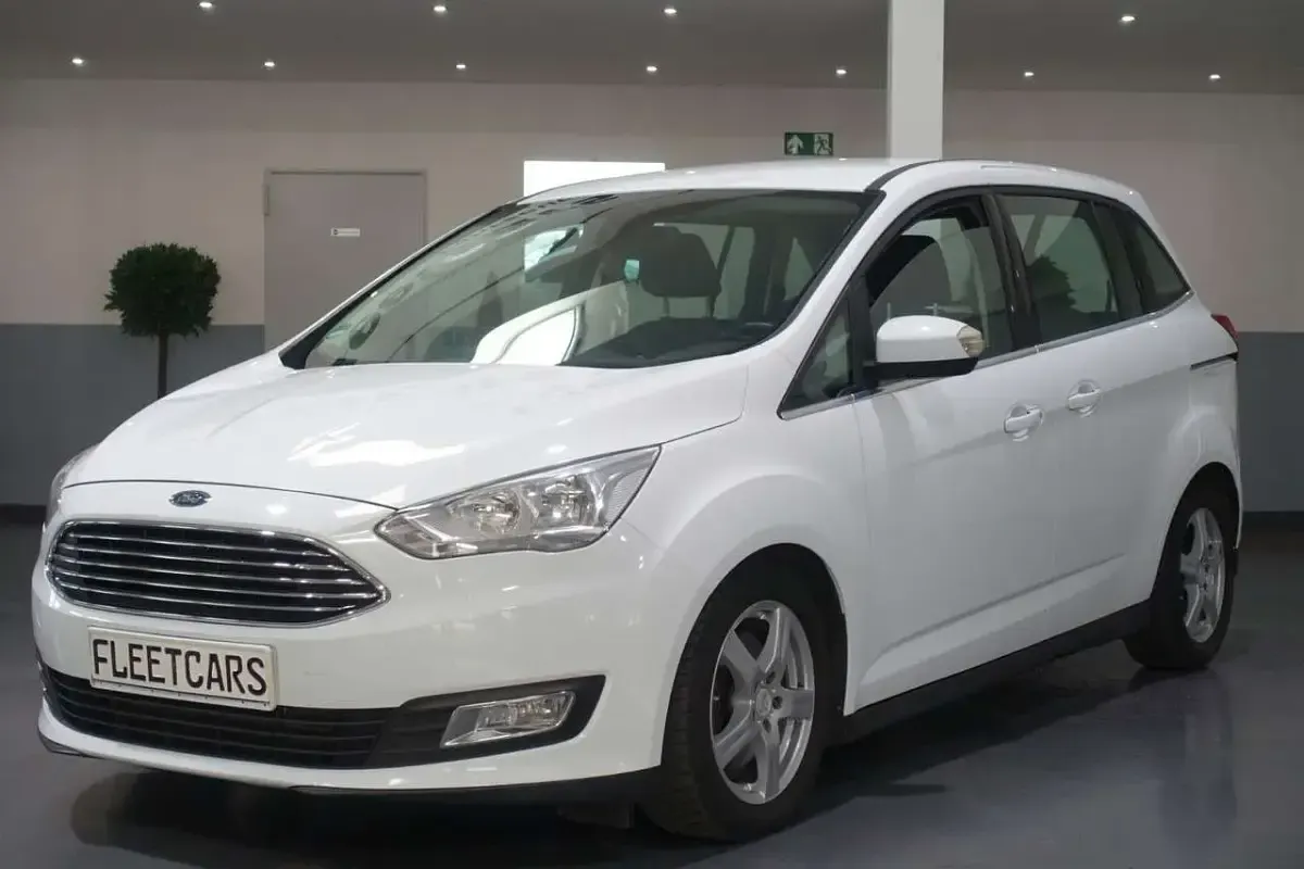 Gebraucht Ford Grand C-Max 150 PS (110 kW) 2016 Weiß Van / Kleinbus