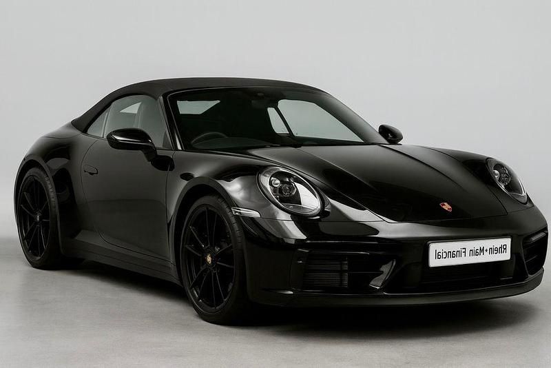 Neu Porsche 911 485 PS (356 kW) 2025 Schwarz Cabrio