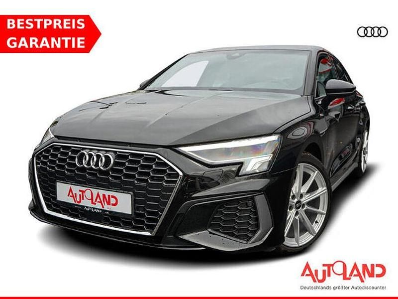 Schwarz Gebraucht 2022 Audi A3 S-Line Limousine | 24.950 € (Fairer Preis) - Bild 1/4