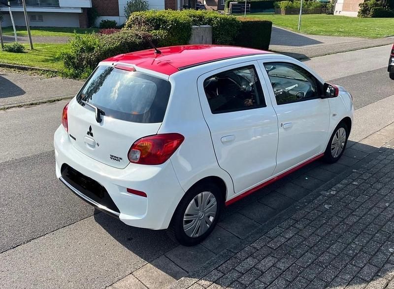 Gebraucht Mitsubishi Space Star 71 PS (52 kW) 2019 Weiß Kleinwagen