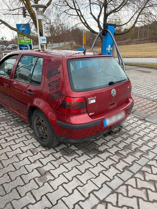 Gebraucht VW Golf IV 101 PS (74 kW) 1999 Rot Kleinwagen