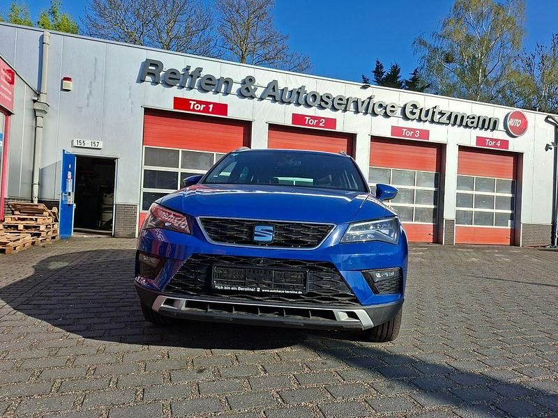 Usado Seat Ateca XCELLENCE 150 CV (110 kW) 2019 Azul SUV