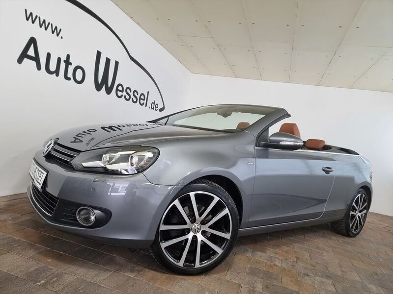 Grau Gebraucht 2015 VW Golf Cabriolet LOUNGE Cabrio | 14.450 € (Etwas zu teuer) - Bild 1/4