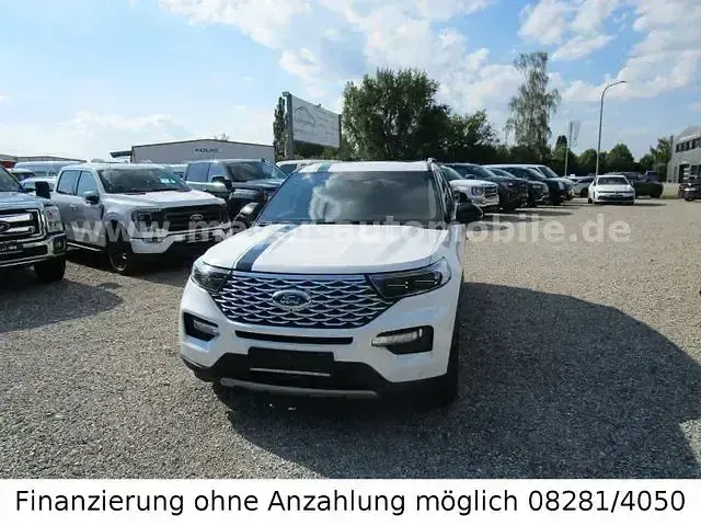 Gebraucht Ford Explorer Platinum 363 PS (266 kW) 2021 Weiss SUV