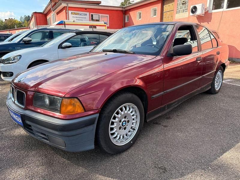 Rot Gebraucht 1991 BMW 320 Limousine | 3.999 € - Bild 1/4