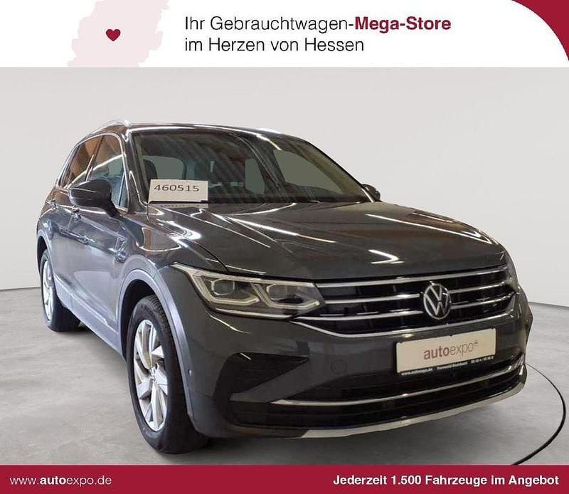 Delfingrau metallic Gebraucht 2022 VW Tiguan Elegance SUV | 28.590 € (Guter Preis) - Bild 1/4