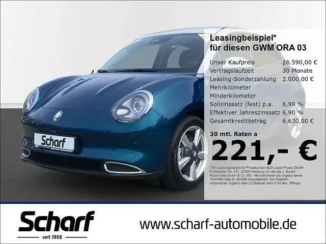 Gruen Neu 2025 Ora 03 Kleinwagen | 26.590 € (Fairer Preis) - Bild 1/3