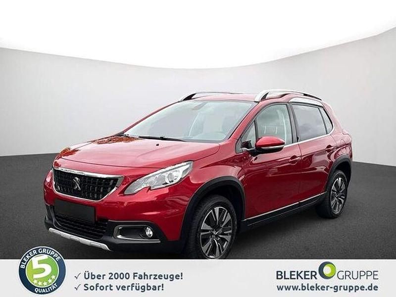 Lackierung ultimaterot/metalliclackierung + klarlack farbig Gebraucht 2019 Peugeot 2008 Allure SUV | 11.990 € (Guter Preis) - Bild 1/4