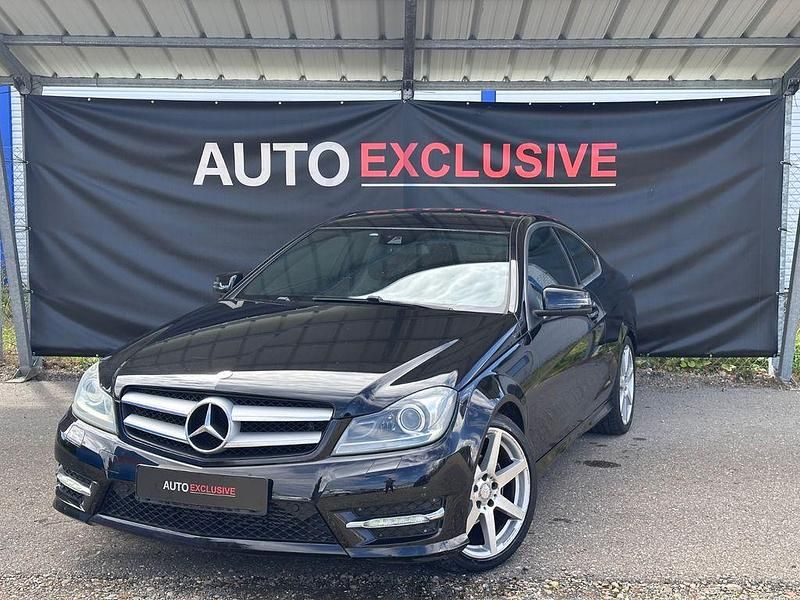 Schwarz Gebraucht 2014 Mercedes C220 Coupé | 14.990 € (Superpreis) - Bild 1/4