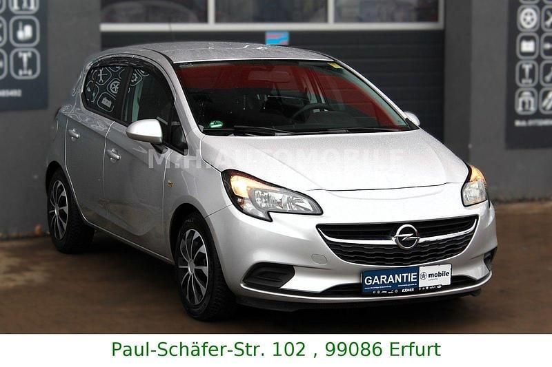 Silber Gebraucht 2016 Opel Corsa Edition Kleinwagen | 7.990 € (Fairer Preis) - Bild 1/4