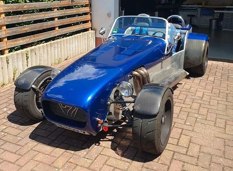 Blau Gebraucht 2004 Lotus Super Seven Cabrio | 25.900 € - Bild 1/4