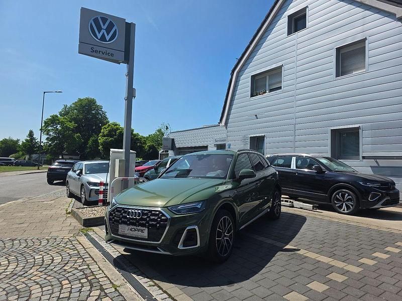 Grün Gebraucht 2021 Audi Q5 S-Line SUV | 38.500 € (Teuer) - Bild 1/4