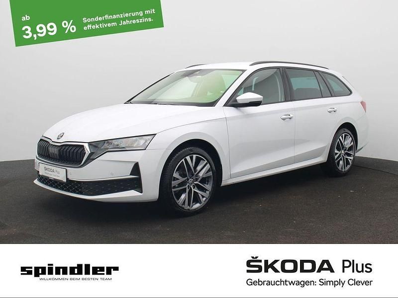 Gebraucht Skoda Octavia Selection 150 PS (110 kW) 2024 Moonweiß perleffekt Kombi
