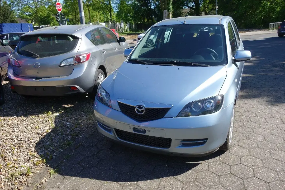 Brugt Mazda 2 80 HK (58 kW) 2007 Blå Hatchback