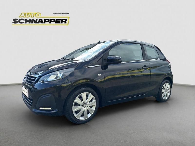 Schwarz Gebraucht 2015 Peugeot 108 Active Kleinwagen | 5.780 € (Fairer Preis) - Bild 1/4