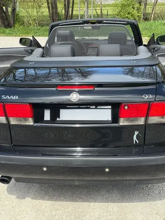 Gebraucht Saab 9-3 Cabriolet 154 PS (113 kW) 2000 Schwarz Cabrio