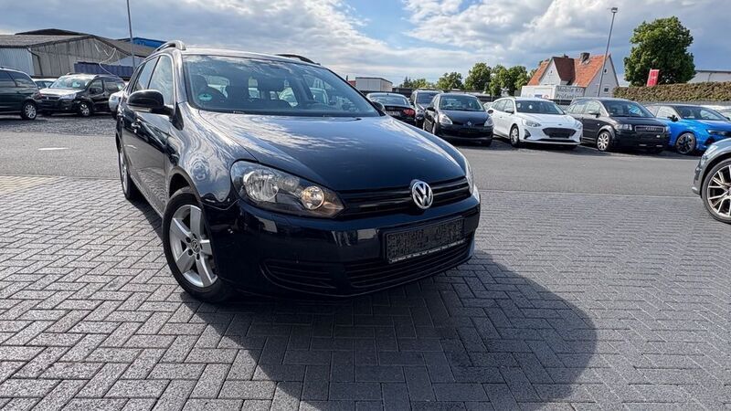Schwarz Gebraucht 2012 VW Golf VI Comfortline Kombi | 3.890 € (Guter Preis) - Bild 1/4