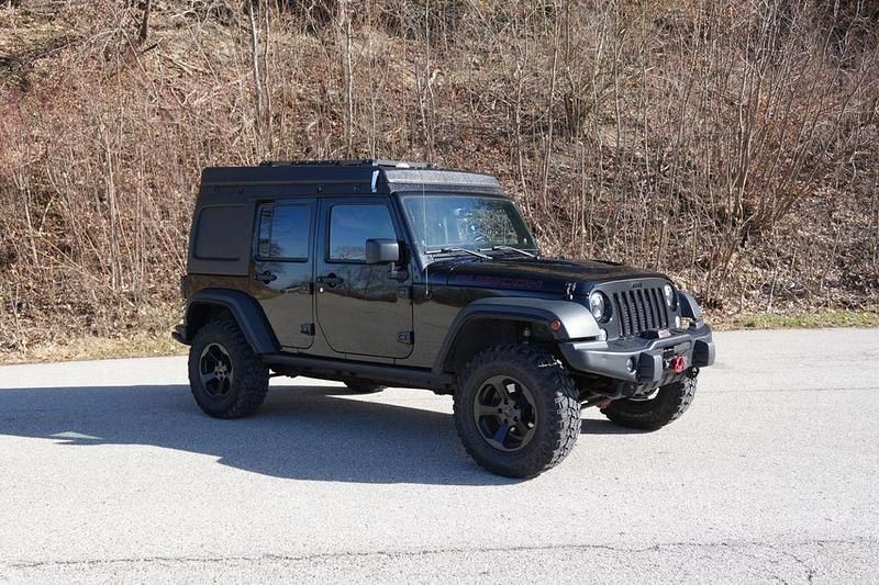 Gebraucht Jeep Wrangler Rubicon 200 PS (147 kW) 2014 Schwarz SUV