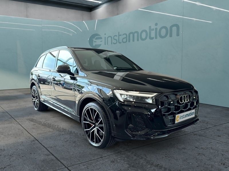 Schwarz Gebraucht 2024 Audi Q7 S-Line SUV | 100.990 € - Bild 1/4