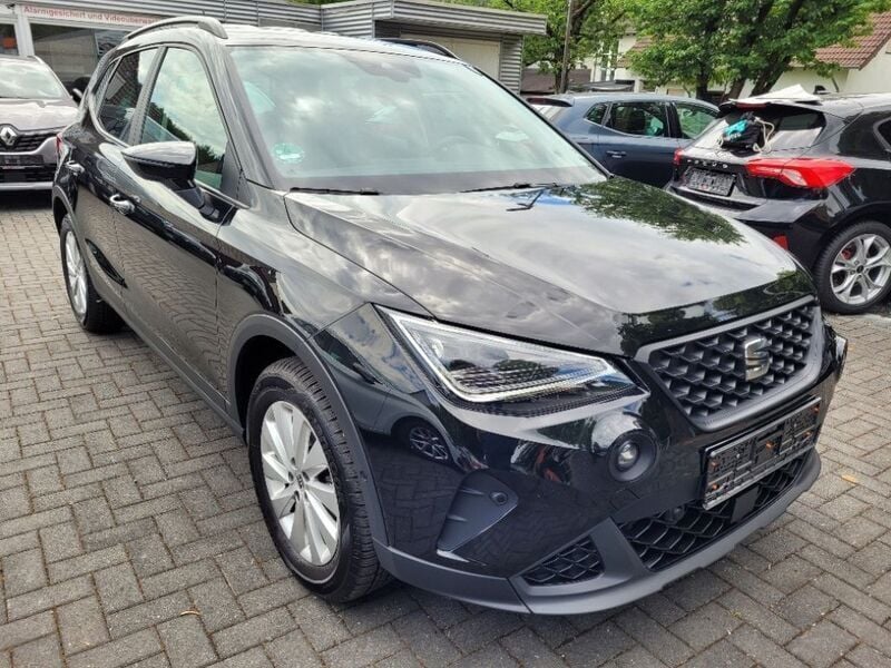 Schwarz (metallic) Gebraucht 2021 Seat Arona SUV | 18.989 € (Guter Preis) - Bild 1/4