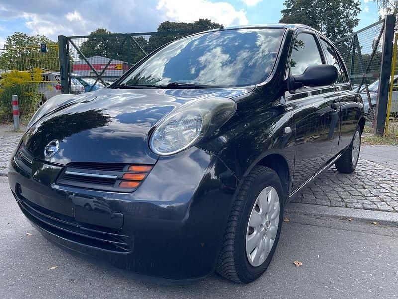 Schwarz Gebraucht 2004 Nissan Micra Visia Kleinwagen | 1.600 € (Fairer Preis) - Bild 1/4