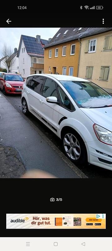 Gebraucht Ford S-MAX S 140 PS (102 kW) 2010 Weiß Van / Kleinbus