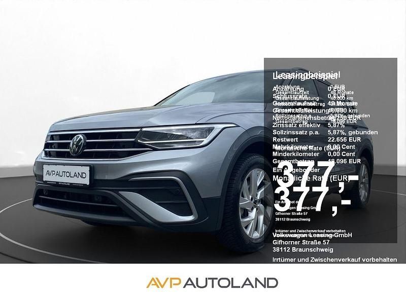 Pyritsilber Gebraucht 2024 VW Tiguan Allspace Life SUV | 34.220 € (Superpreis) - Bild 1/4