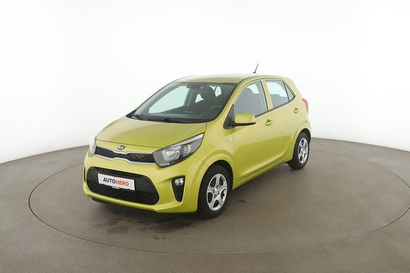 Grün Gebraucht 2018 Kia Picanto Edition 7 Kleinwagen | 9.730 € (Fairer Preis) - Bild 1/3