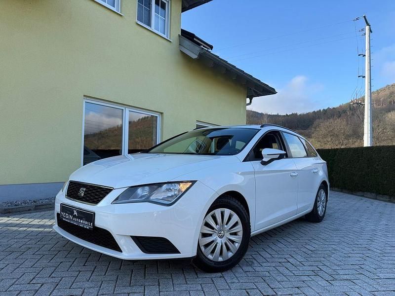 Gebraucht Seat Leon ST Reference 105 PS (77 kW) 2014 Weiß Kombi