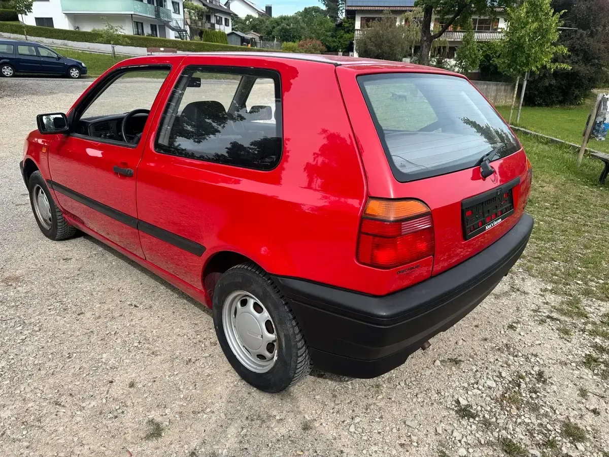 Gebraucht VW Golf III 75 PS (55 kW) 1992 Rot Kleinwagen