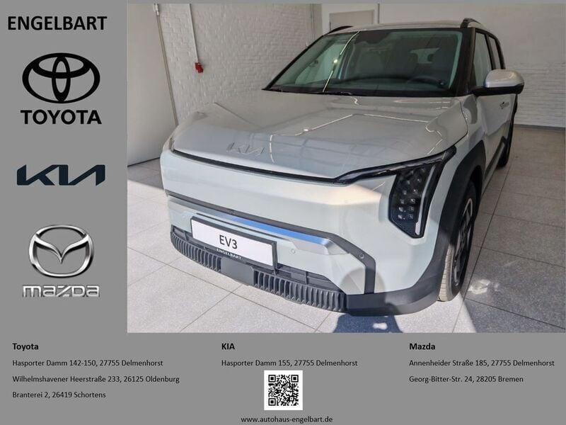 Silber Neu 2025 Kia EV3 SUV | 38.990 € (Fairer Preis) - Bild 1/4