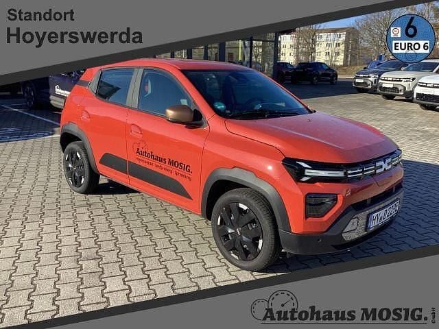 Gebraucht Dacia Spring Extreme 47 kW (65 PS) 2024 Rot schwarz Kleinwagen