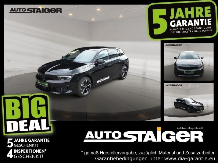 Lackierung schwarz perla nera/ Gebraucht 2024 Opel Astra Limousine | 28.490 € (Superpreis) - Bild 1/4