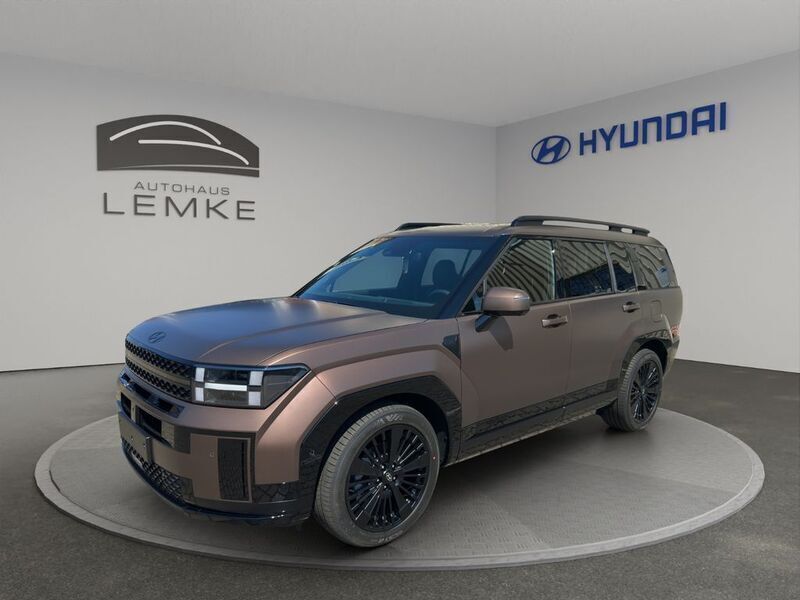 Braun Neu 2025 Hyundai Santa Fe Blackline SUV | 55.990 € (Fairer Preis) - Bild 1/4