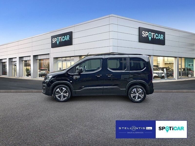 Gebraucht Peugeot e-Rifter GT 100 kW (136 PS) 2023 Perla nera schwarzlackierung (metallic) Van / Kleinbus