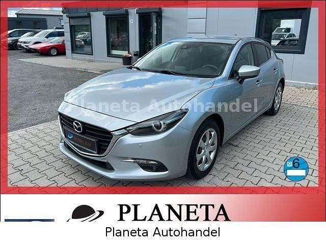 Rot Gebraucht 2018 Mazda 3 Exclusive-Line Limousine | 14.999 € (Fairer Preis) - Bild 1/4