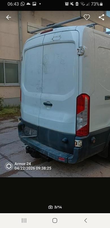 Gebraucht Ford Transit 125 PS (91 kW) 2016 Weiß Van / Kleinbus