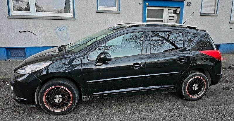 Gebraucht Peugeot 207 2008 Schwarz Kombi