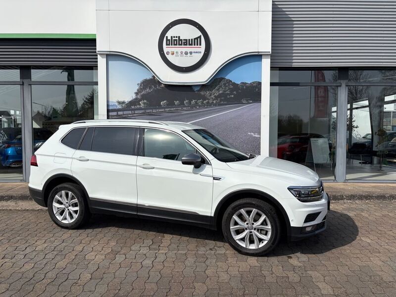 Weiß Gebraucht 2019 VW Tiguan Allspace Highline SUV | 26.951 € (Guter Preis) - Bild 1/4