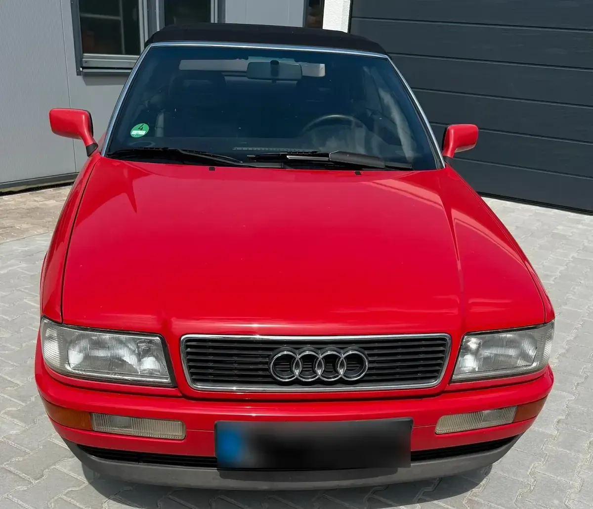 Gebraucht Audi 80 115 PS (84 kW) 1995 Rot Cabrio