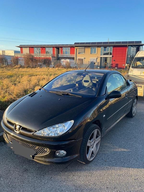 Schwarz Gebraucht 2006 Peugeot 206 CC Cabrio | 700 € (Superpreis) - Bild 1/4