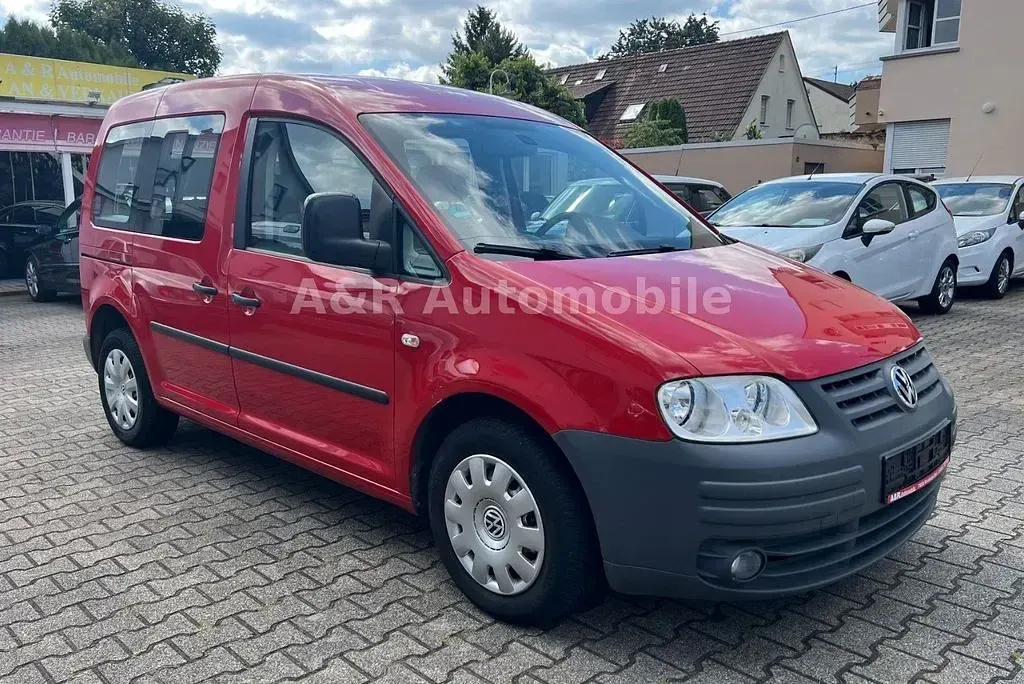 Gebraucht VW Caddy Life 80 PS (58 kW) 2009 Rot Van / Kleinbus