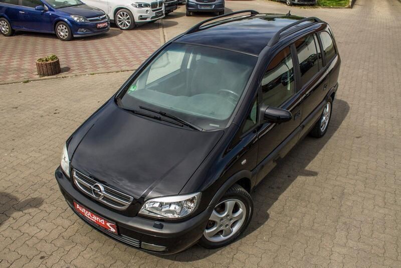 Schwarz Gebraucht 2003 Opel Zafira Comfort Van / Kleinbus | 2.499 € (Etwas zu teuer) - Bild 1/4