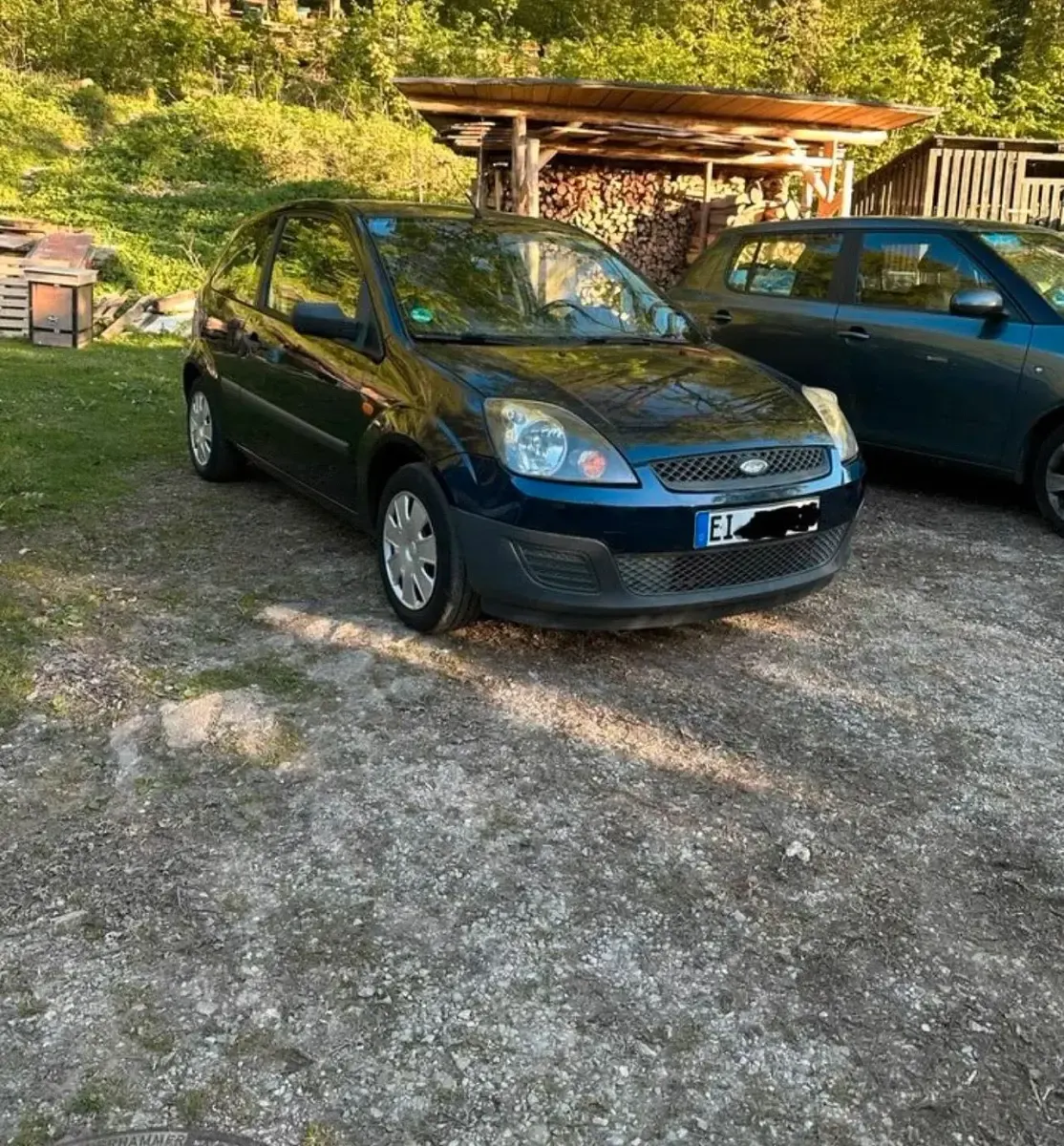 Gebraucht Ford Fiesta 70 PS (51 kW) 2005 Blau Kleinwagen