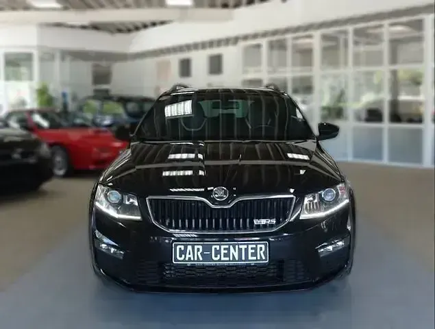 Gebraucht Skoda Octavia vRS 184 PS (135 kW) 2014 Schwarz Kombi