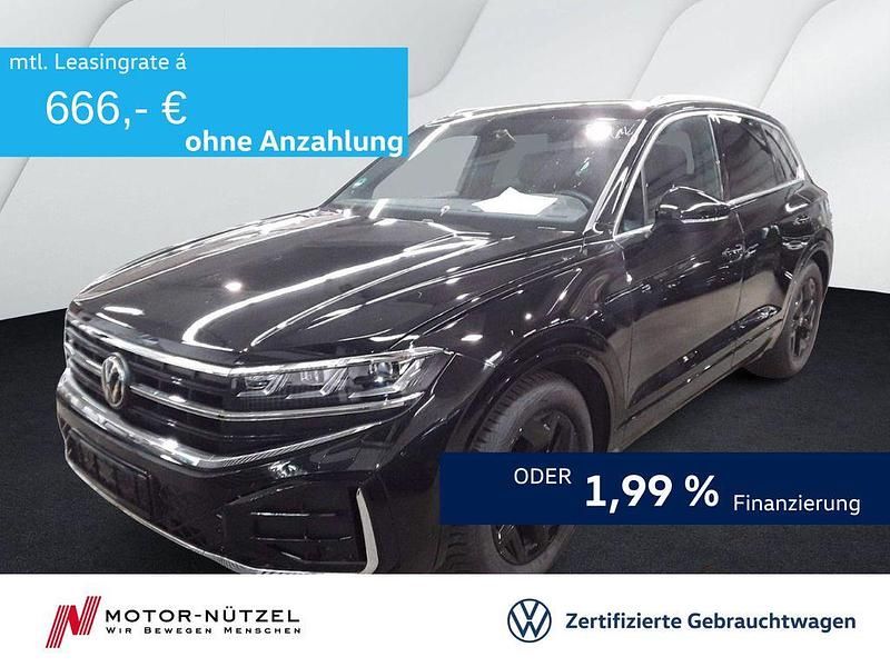 Grenadillschwarz metallic Gebraucht 2024 VW Touareg R-line SUV | 61.930 € (Etwas zu teuer) - Bild 1/4