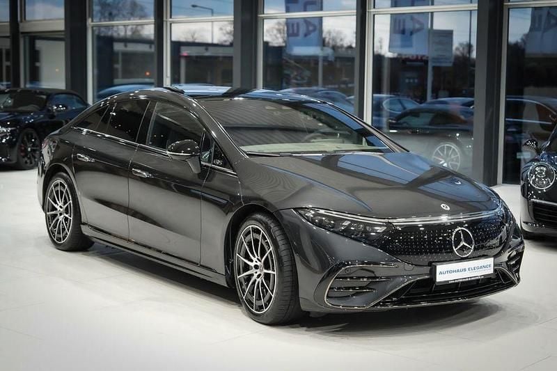 Gebraucht Mercedes EQS450+ AMG line 264 kW (360 PS) 2022 Grafitgrau  metalliclack Limousine