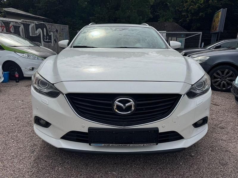 Weiß Gebraucht 2015 Mazda 6 Sports-Line Kombi | 7.700 € (Guter Preis) - Bild 1/4